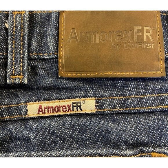 Armorex By Unifirst Mens Jeans FR Flame Resistant Workwear 100% Cotton Sz 40x32 - Picture 6 of 6